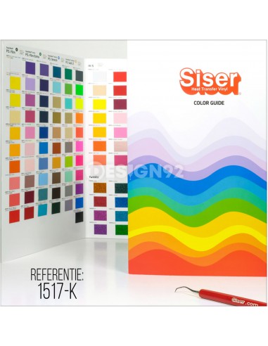 Kleurenkaart Flexfolie Siser | Heat...