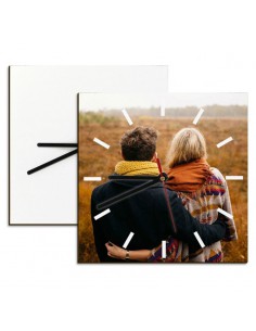 MDF, klok, vierkant, 28.7x...