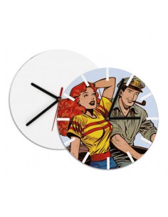 MDF, Klok. rond, 20 cm,...