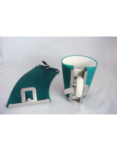 Klem Spanband Rubber Wrap | Conische mok