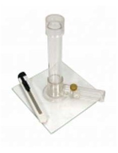 Circel cutter voor buttons.