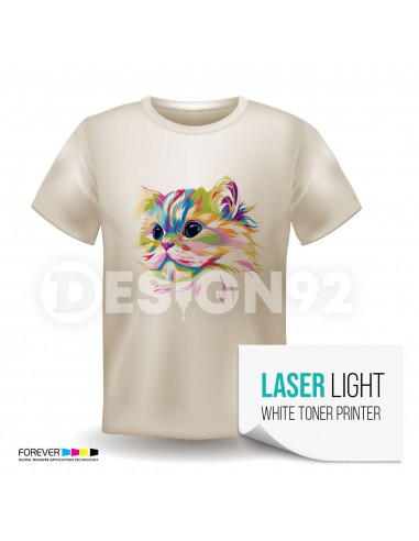 Laser-Light (No-Cut) | White toner...