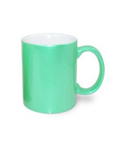 Parelmoer Mok Groen | 11oz...