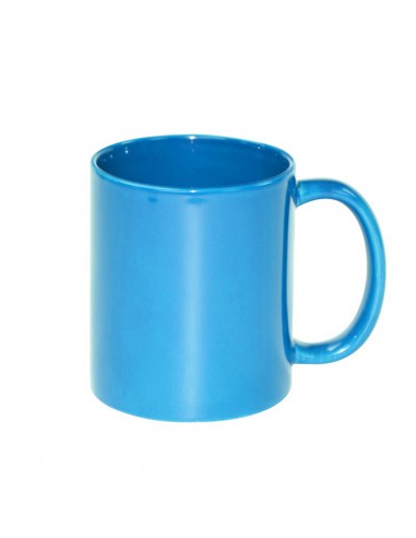 Glans Mok Blauw | Sublimatie, Laser,...