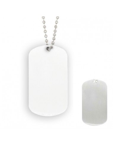 ID hanger & SOS tag | Wit-Zilver | 1...