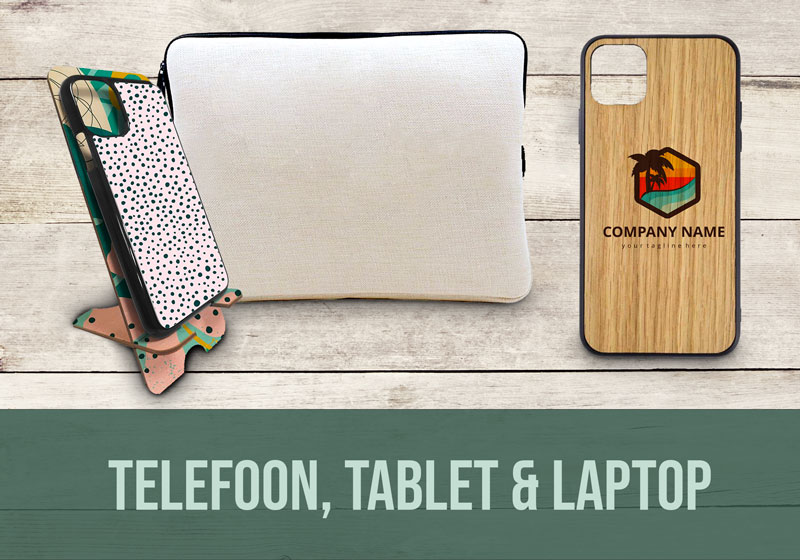 Telefoon, Tablet & Laptop_Blanco Sublimatie Artikelen