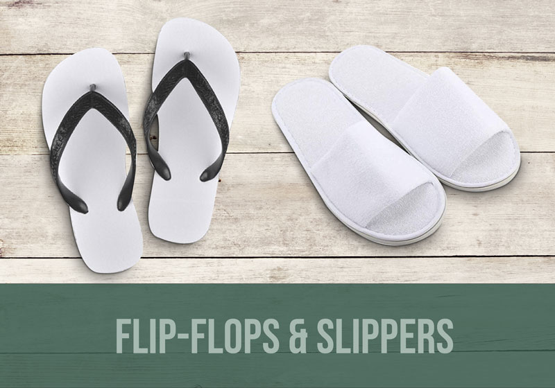 Flip-Flops & Slippers Blanco Sublimatie Artikelen